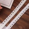 Suministro de fábrica 1.0cm blanco suave amor durazno cinturón de punto Cinturón Bud ropa ropa interior banda elástica