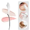 Palillo para Mezclar Color de Base de Acero Inoxidable, Raspador Especial para Loción de Maquillador, Palillo Raspador de Doble Extremo, Herramienta de Belleza Conveniente al por Mayor