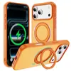 Anillo Protector Amigable con la Piel para Nuevo Producto Transfronterizo Adecuado para Apple iPhone 17 Pro Max Funda de Teléfono Bicolor