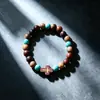 Pulsera Cruz de Sándalo Natural Más Vendida de Amazon, Cuentas de Madera Vintage para Rezar, Pulsera de Madera Unisex