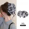 Pinza de Garra de Burbuja de Nube de Satén Estilo Coreano para Mujer 2026 Nuevo Pinza de Tiburón Grande con un Toque de Alta Gama Que Hace que la Cara Se Vea Más Pequeña Accesorio para el Cabello