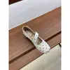 Primeiro Encontro Temporada Sapatos Mary Jane estilo francês com salto oculto, outono 2026 Sapatos de festa para meninas estilo coreano com bolinhas, bico quadrado, boca rasa, tira única