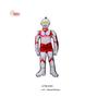 Globo de Película de Aluminio Ultraman Tello Ultraman de Boxeo Genuino Autorizado para Cumpleaños de Niños Globo Decorativo de Seis Días
