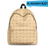 2022 Nuevo Texto Transfronterizo Café Bolsa 3D Moda Callejera Tendencia Mochila Impresión Digital 3D