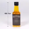 Simulación XO Botella Pequeña de Vino Extranjero Decoración de Pastel Decoración Cerveza Edición Pequeña Botella de Vino Bailey Whisky Disfraz de Cumpleaños