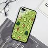 Adecuado para Samsung M5231Sm30Sm23J6+J7Primej5 Aguacate Vidrio Funda para Teléfono Móvil Estilo Japonés y Coreano