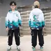 Conjunto de Ropa para Niños Niños Conjunto de Primavera, Nuevo Estilo Primavera y Otoño 2026, Ropa Fresca y Elegante para Niños Mayores, Ropa Deportiva de Primavera de Moda para Niños