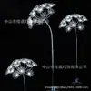Accesorios de Boda Luces Guía de Camino Hierro Electrochapado Boda Simple Flor de Mijo Guía de Camino Diseño de Escenario Luces Guía Decorativas de Camino