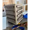 Suporte de Joias Ao Vivo Manual Elétrico Automático Giratório Para Brincos Pendurados Display Rack Acrílico Estilo Menina Qimaitaibao