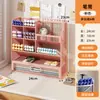 Porta Lápices de Metal Inclinado para Escritorio Caja de Almacenamiento Almacenamiento de Escritorio de Oficina Porta Lápices Gran Capacidad Super Estudiante Almacenamiento de Papelería Niño