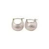 Pendientes de Gota de Aceite Chapados en Oro Real Estilo Coreano para Mujer, Pendientes Versátiles de Moda Retro con Diseño Único