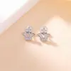 Pendientes de Plata de Ley S925 Chapados en Oro con Forma de Corona Yiluyin, Elegantes y Versátiles, Lujo Ligero, Modernos y Exquisitos, Adecuados para el Uso Diario