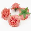 Capullos de Rosa Pequeños Simulados Cabezas de Flores de Tela de Seda Materiales para Manualidades de Guirnaldas Accesorios para el Cabello Accesorios para Arreglos Florales de Pared de Fondo de Boda Suelo