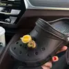 Nuevos Accesorios Creativos con Tema de Frutas Mangostán Durian Comida Compatibles con Zapatos Crocs, Dijes para Zapatos, Accesorios Decorativos Desmontables