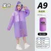 Impermeable No Desechable con Visera Peva Adulto Viaje Senderismo Engrosado Impermeable Portátil Largo de una Pieza
