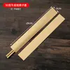 Pronta Entrega Utensílios de Mesa Comerciais Papel Revestido Porta-Hashi Descartável Conjunto de Colheres Quatro em Um para Hotel e Delivery Sacola de Papel Kraft