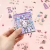 Libro de Pegatinas de Disfraces para Niña Xinmo MINI: Estilo Dulce y Picante Millennial, DIY para Journaling, Material Casual y para Aliviar el Estrés