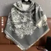 Lenço Xale Elegante Quadrado Jacquard Outono Novo Estilo Coreano Capa de Pescoço Xale Falso Caxemira Lenço de Roupa Feminina