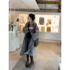 Primer Encuentro con las Botas Marrones de la Temporada por Encima de la Rodilla para Mujer, Punta Fina, Tacón Delgado, Botas de Piel, Forradas de Borrego, Tacón Alto, Botas Largas de Tubo Alto Elásticas y Ajustadas