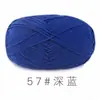 4 fios de algodão penteado quatro fios de leite algodão bola boneca cobertor hairpin crochê diy material saco lã saco de tricô
