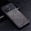 Para Xiaomi POCO X6 Pro Redmi Note 13 5G funda creativa para teléfono con patrón de cuero a contraste de color