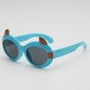 Gafas de sol divertidas con forma de diablito de dibujos animados para niños 2025 decoración de Halloween gafas de sol lindas para bebé