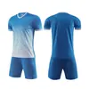 Traje de ropa de fútbol para hombre, estampado, adulto, transpirable, traje de entrenamiento, para niños, deportivo, manga corta, traje de balón