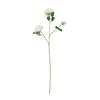 Peonía de Tres Cabezas Rosa Brasileña Simulada Peonía Hilada con Núcleo Estilo Europeo Rama de Flor de Peonía Arreglo para Boda Decoración para Salón de Bodas Flor de Seda