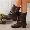 Talla grande 36-43, talla 37 740 gramos, diferencia de talla 0.5 marrón negro adulto otro estilo cómodo invierno masculino