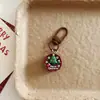 Nuevo Llavero de Mini Pastel de Árbol de Navidad Colgante para Bolso Accesorio de Decoración de Mochila Navideña Regalo de Navidad