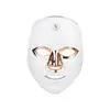 Máscara de Belleza Táctil Manual LED Instrumento de Rejuvenecimiento de la Piel Fotónico Multicolor para Uso Doméstico Instrumento de Máscara Facial con Luz Roja y Azul Eliminación de Acné Carga