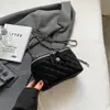 Bolso de Cadena Acolchado Estilo Chanel para Mujer 2026 Modelo Nuevo Bolso Cruzado Mini Versátil Bolso de Hombro de Gama Alta Bolso Cuadrado Pequeño