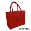 Celebración de Boda Fieltro Carácter "Fu" Bolsa Tote de Regalo Bolsa de Fieltro Bolsa de Compras Bolsa Promocional Bolsa de Regalo de Retorno Carácter "Xi" de Fieltro