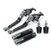 Manetas de Freno y Embrague Plegables Manillar Topes para Modificación Suzuki DL650/V-Strom SV650/S
