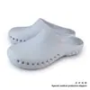 Zapatos quirúrgicos pegatinas antideslizantes suela de goma pantuflas EVA zapatos de trabajo pantuflas de doctor de laboratorio zapatos limpios experimentales 039