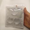 Pegatinas anticolisión de silicona transparente, nuevo mango de puerta grueso, amortiguador de inodoro, almohadilla anticolisión silenciosa, fabricantes transfronterizos al por mayor