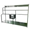 Rack de Equipamentos Verde Aumentado de 2m Gabinete de Equipamentos à Prova de Explosão Equipamento de Segurança Escudo de Segurança Rack Combinado de Garfo de Aço Rack de Emergência
