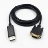 Cable Adaptador HDMI a VGA de Alta Definición 4K Transfronterizo para TV, Computadora, Proyector Cable de Conexión de Conversión 1.8m