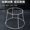Suporte Redondo de Ferro Espessado Suporte Elevado para Panela de Sopa Wok Camada Dupla Anti-Queimadura Isolamento Térmico Suporte para Panela