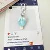 Llavero de Paleta de Helado de Fresa Simulada Colgante Creativo Divertido Colgante para Mochila de Estudiante Colgante de Regalo para Mejor Amiga