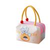 Bolsa de Almoço Estilo Girly Fofa, Bolsa para Presente de Grande Capacidade, Bolsa para Lancheira para Trabalho/Deslocamento, Bolsa de Almoço Portátil Isolada