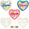 Corazón de Madera para el Día de San Valentín Transfronterizo Div con Forma de Corazón Etiquetas de Madera para el Día de la Madre Fiesta de Cumpleaños Decoración del Hogar Adornos Colgantes