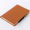 Cuaderno de superficie suave con estampado de tela, papelería creativa, cuaderno de negocios sencillo para estudiantes universitarios