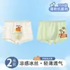 Ropa interior para niños de 10 a 15 años, calzoncillos bóxer tipo A de seda helada para bebé, estilo fino de verano para niños y bebés