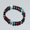 Mais Vendido no Sudeste Asiático: Pulseira de Contas Trituradas com Tema de Elefante para Mulheres, Design de Nicho, Pulseira Doce Colorida Estilo Floresta Atacado