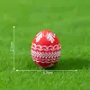 Huevo de Pascua de Peluche de Capibara para Decoración de Jardín, Adorno DIY, Pieza de Exhibición de Escritorio