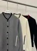 Cardigan de Lã Tricotado Estilo Novo Colégio Retrô para Mulheres, Jaqueta Baseball Color Block Solta para Mulheres, Outono e Inverno