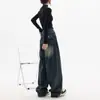 Pantalones vaqueros nuevos de primavera y verano para mujer, de cintura alta, adelgazantes, rectos, holgados, estilo americano, estilo retro, estilo casual, de calle, con pierna ancha.