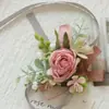 Yi Yaguo 273 Flores Secas de Imitación Retro Ramillete de Celebración de Negocios Flores de Mano Suministros de Boda Estudio Fotográfico Accesorios Fotográficos
