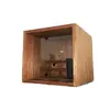 Suministros del Fabricante Sala de Sauna de Vapor Seco, Sala de Sauna de Múltiples Especificaciones, Sala de Sauna Interior, Sala de Sudoración con Puerta Lateral para Sauna de Vapor Seco